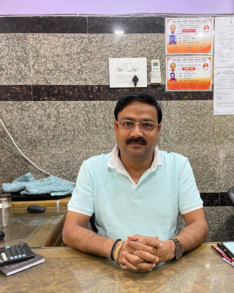 Mr. Sudesh Kumar Agrawal, Proprietor, Shree Durga Prasad & Sons